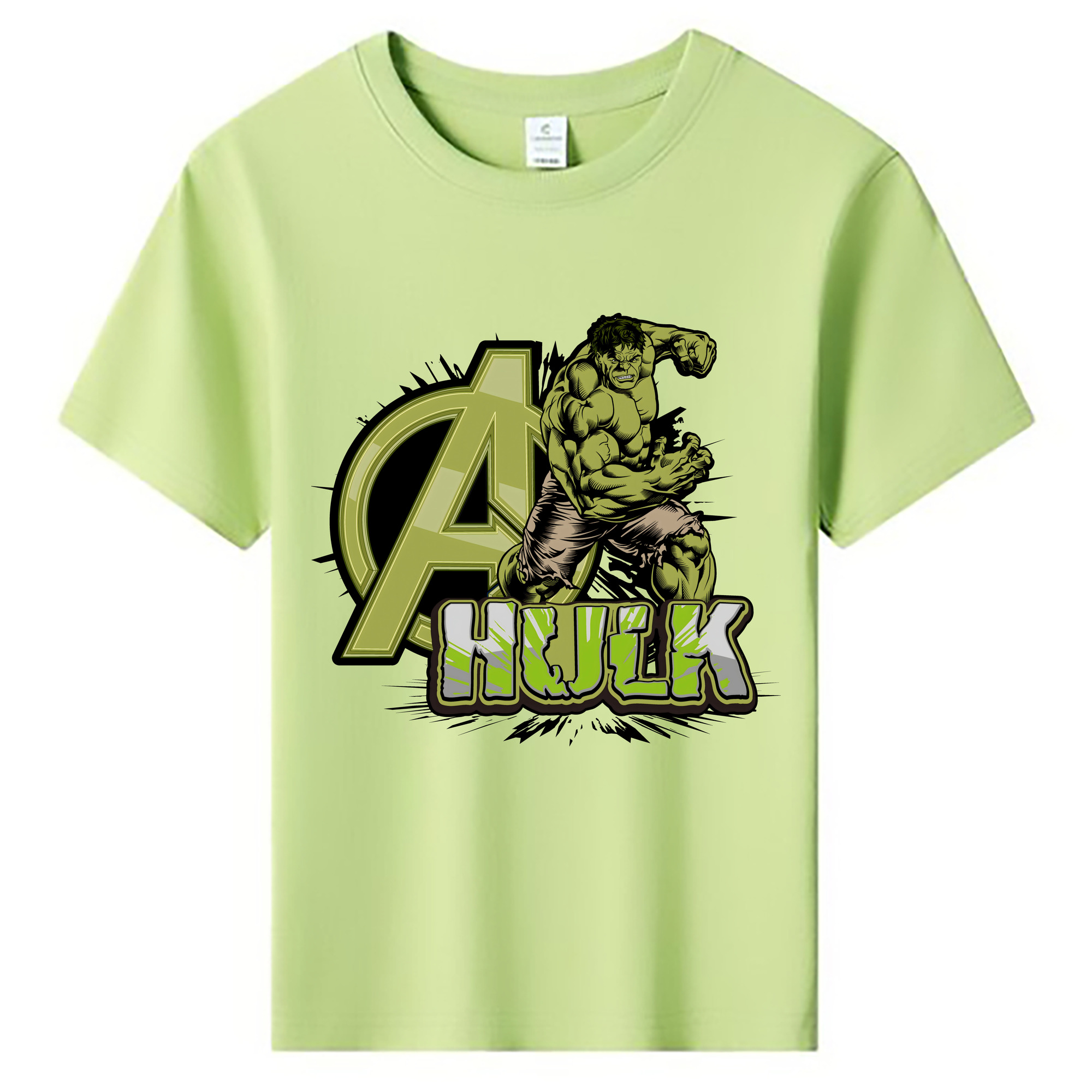 （画像用） アベンジャーズ The Avengers 綿100％キッズTシャツ（フロントプリント）